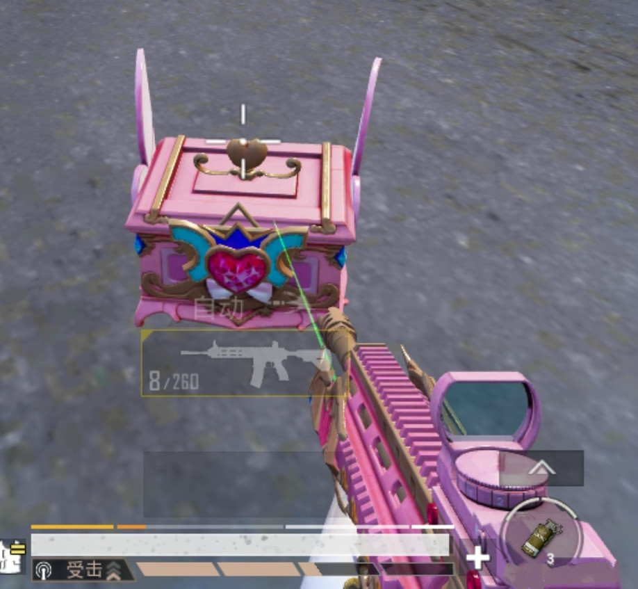 吃鸡玩家把硬糖m416升到7级进游戏淘汰1个人机心态崩了