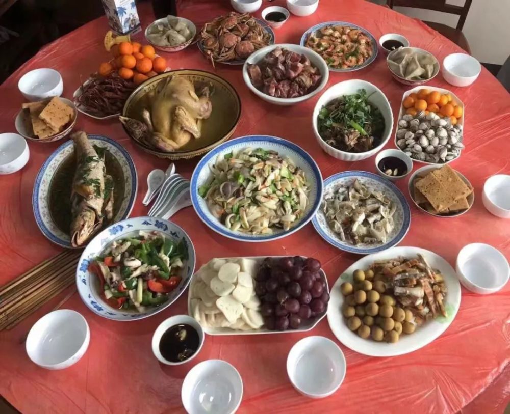 一大波温州人的年夜饭照片流出