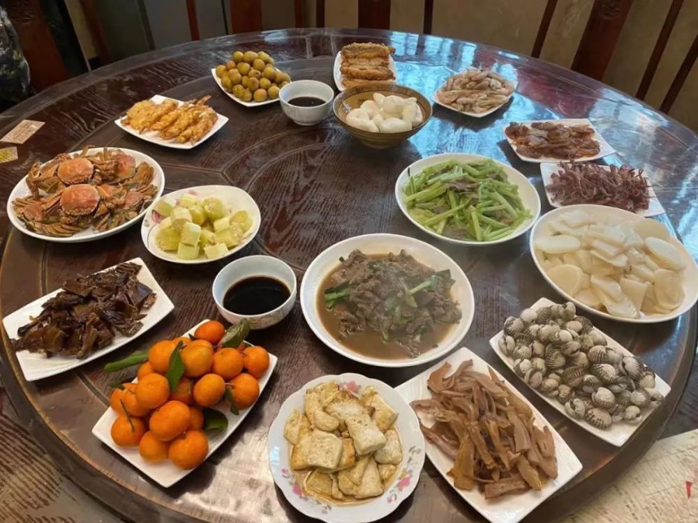 一大波温州人的年夜饭照片流出