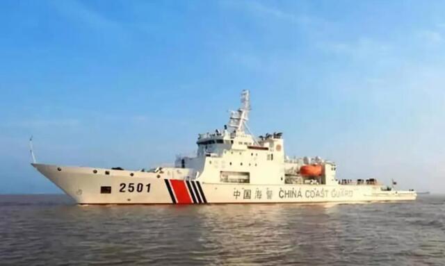 大吨位海警舰强势巡逻南海,捍卫国土的决心有多大?