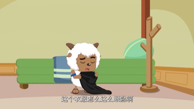 喜羊羊与灰太狼难怪烈羊羊床上没被子原来是羊大妈经常晒被子
