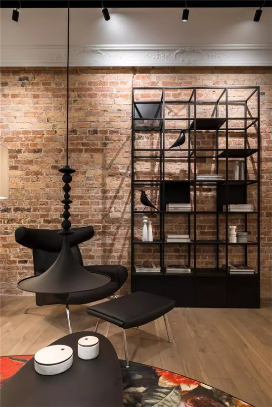 北欧工业风混搭轻古典公寓,我爱了