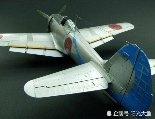 二战小日本战机5-中岛四式ki-84"疾风"战斗机