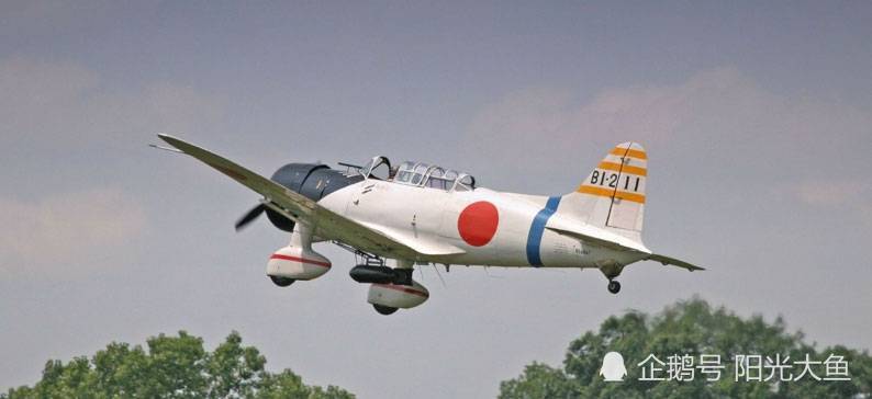 二战小日本战机11爱知d3a九九式俯冲轰炸机