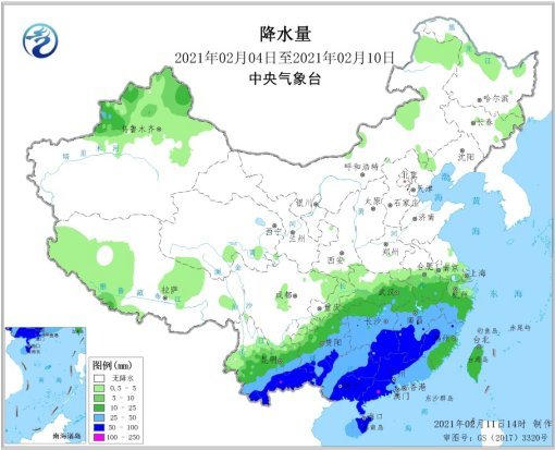 华南|气温偏高利于作物和果蔬生长，华南降水缓解旱情