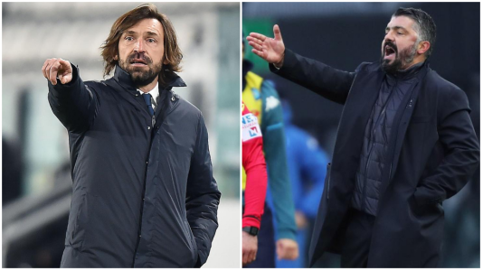 在教练这条路上,加图索与皮尔洛有许多不同.