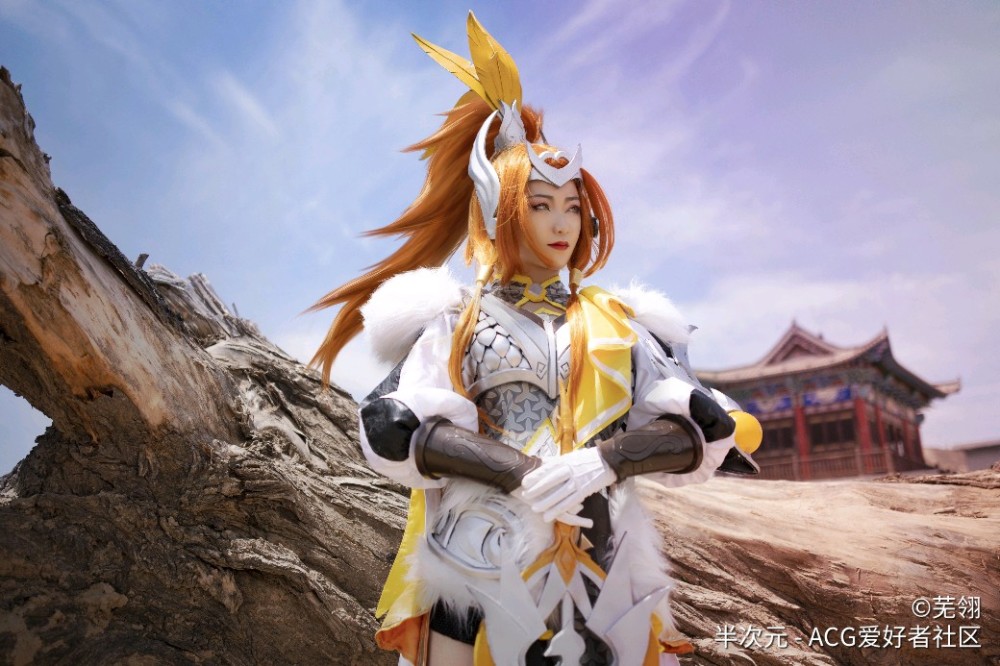 王者荣耀 花木兰 冠军飞将 cos_腾讯新闻