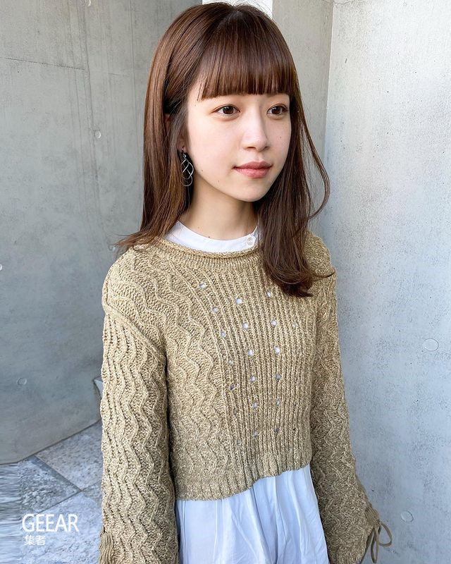 日系女生纷纷换上:减龄微成熟的眉下刘海!_腾讯新闻