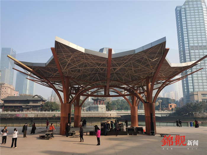 随着锦江公园的打造,这里也焕然一新啦!