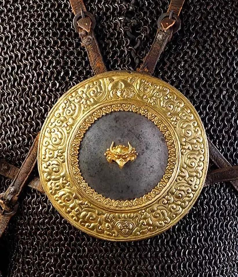 古代将军护心镜图片图片