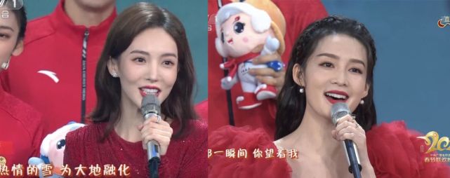 李沁金晨杨幂央视春晚同台比美,杨幂不敌金晨,李沁或成最大赢家