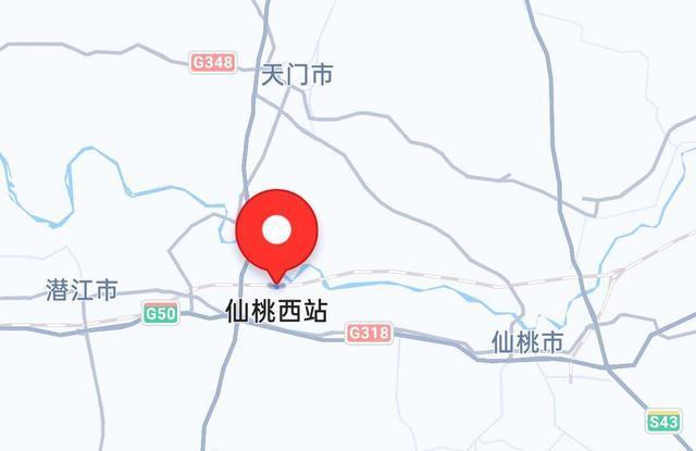 天门一奇葩火车站距市中心42千米距仙桃反而不到6千米