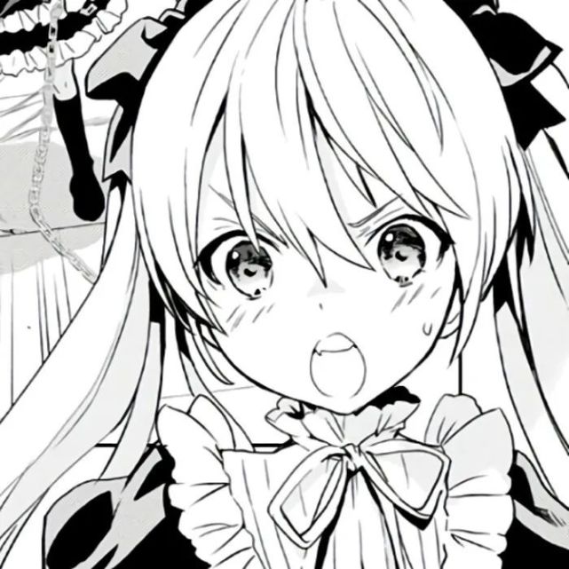 黑白 漫画人物头像 黑白 头像 漫画人物