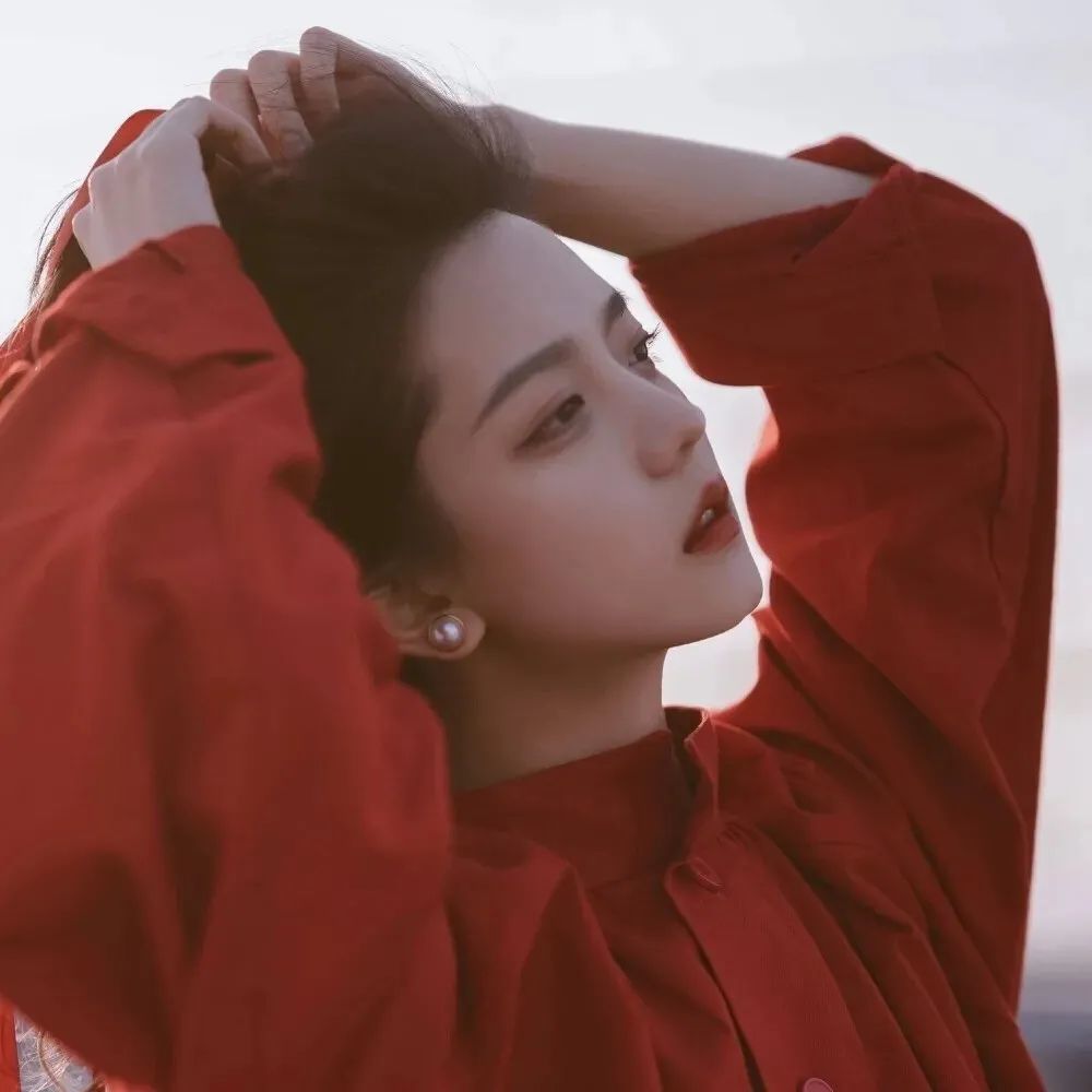 微信头像新年头像真人情侣头像