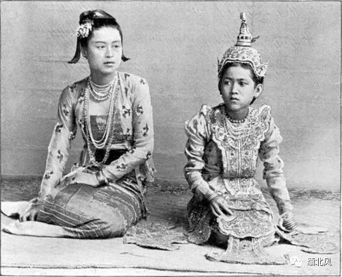 缅甸末代王室图片