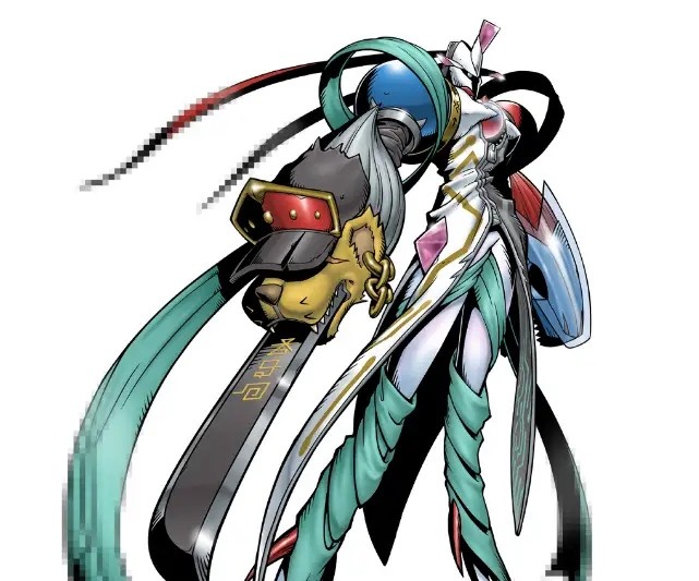 从合体素材来看,混沌兽应该强于奥米加兽,因为番长狮