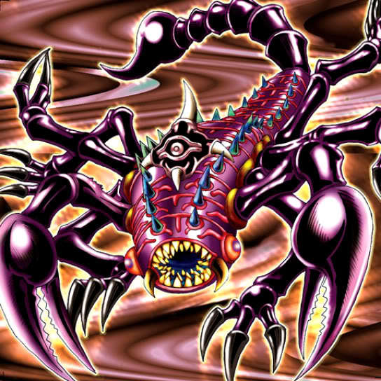 这个效果有点像缩小版的"千年蝎子"和"圣兽:塞勒凯特",这两只蝎子都是