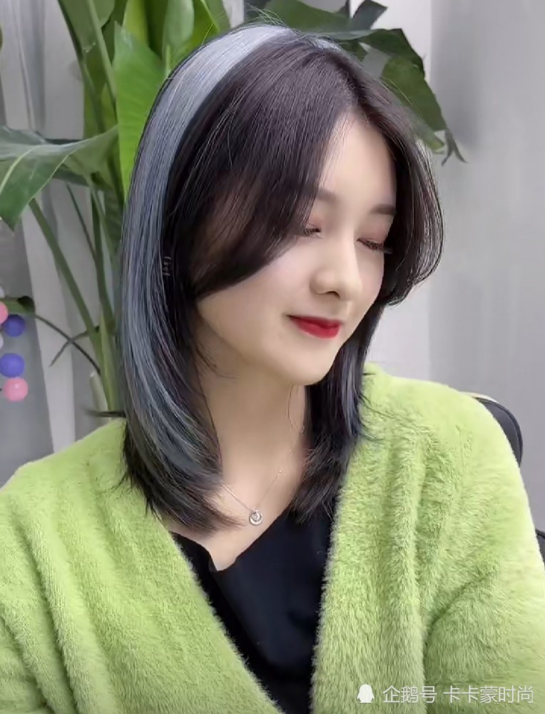 2021新火了一种发带染过完年新发型有得造了潮酷变身