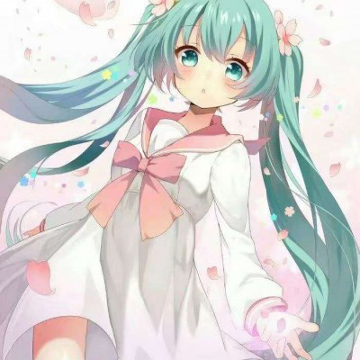 一组超清可爱的初音头像