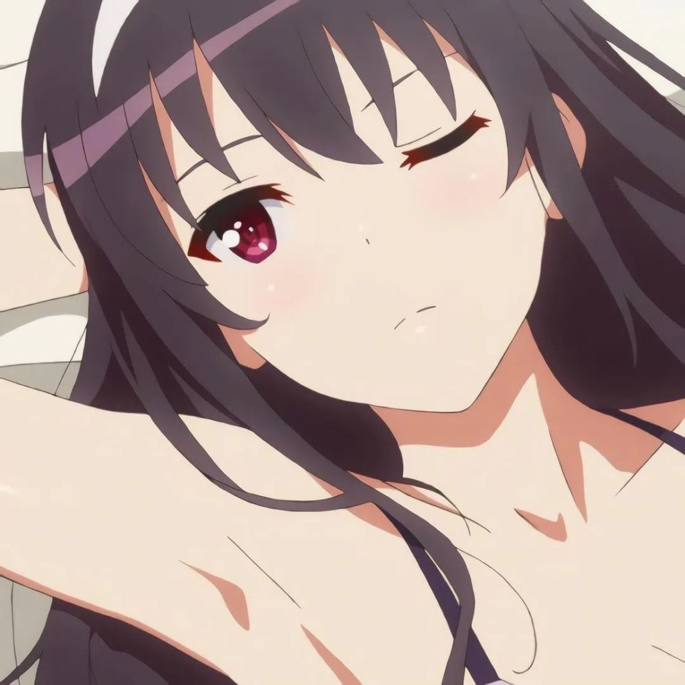 路人女主的养成方法霞之丘诗羽黑长直学姐情节人送给你呀