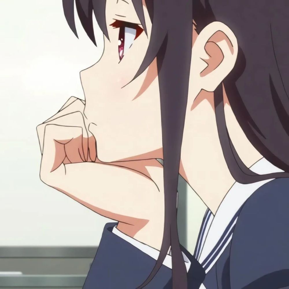 路人女主的养成方法霞之丘诗羽黑长直学姐情节人送给你呀