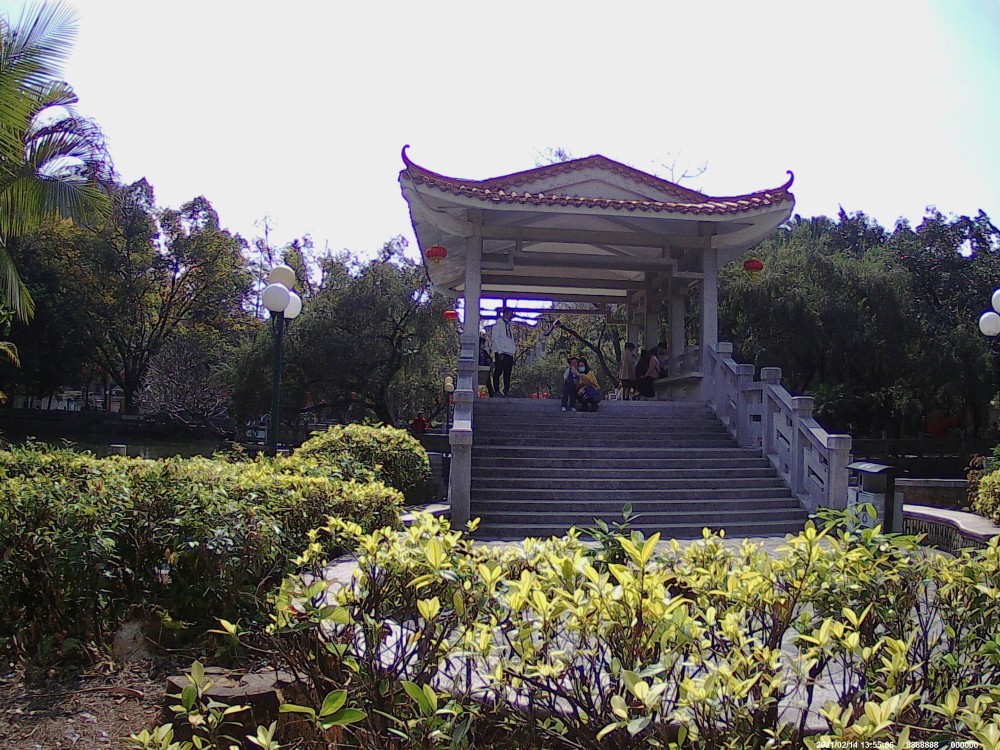 番禺的星海公園是個美麗的公園.