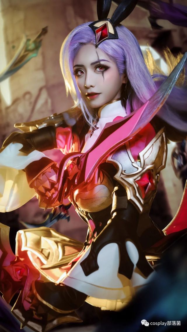 cos:英雄联盟卡特琳娜女帝cos正片@流一