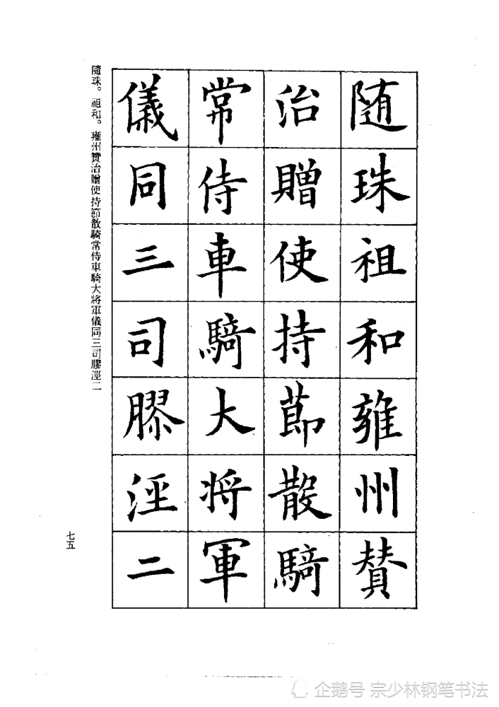 盧中南臨本:歐陽詢楷書《皇甫君碑》對於研究歐楷有借鑑意義_騰訊新聞