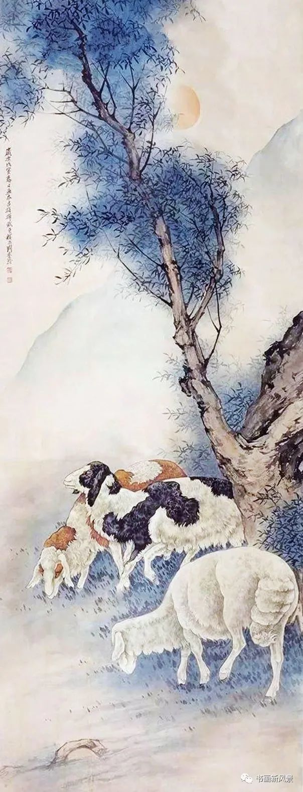 刘奎龄《三阳开泰》