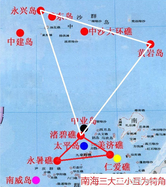 南海牛轭礁位置图片