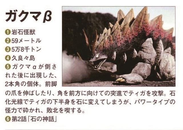 3》被人类奉为神兽的岩石怪兽-阿库玛|岩石|石头|迪迦|加库玛|阿库玛