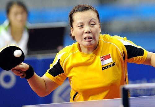 昔日国乒大将曾击败张怡宁归化新加坡夺冠遭孕期出轨后离婚