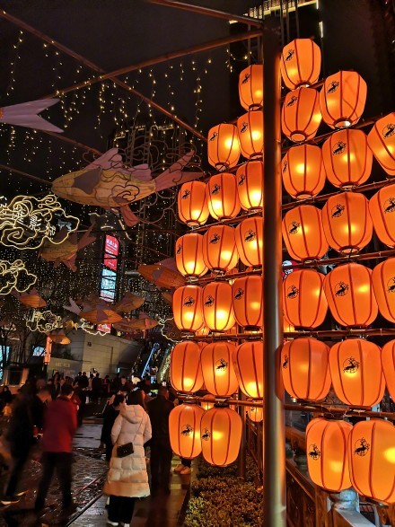 弹子石老街迎春灯会免费观赏