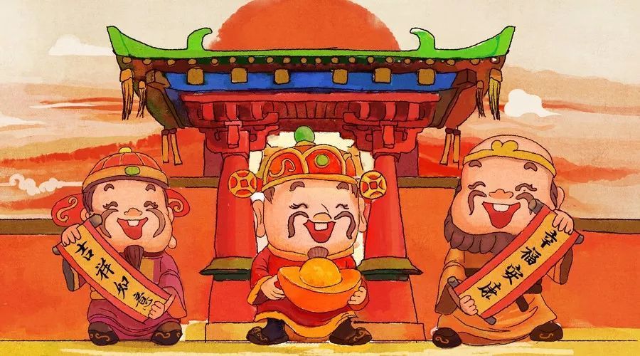 五路财神和张荷包