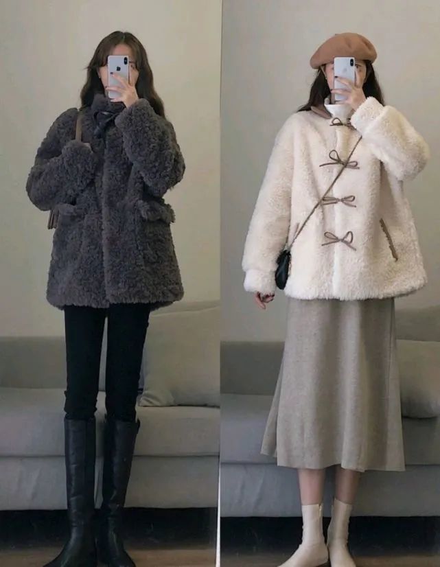 冬季衣服搭配图片女生学生（冬季衣服搭配图片）-第2张图片-潮百科