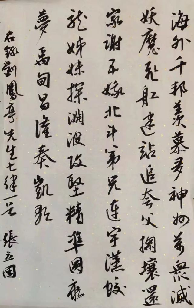 贺岁书法张立国书法作品欣赏