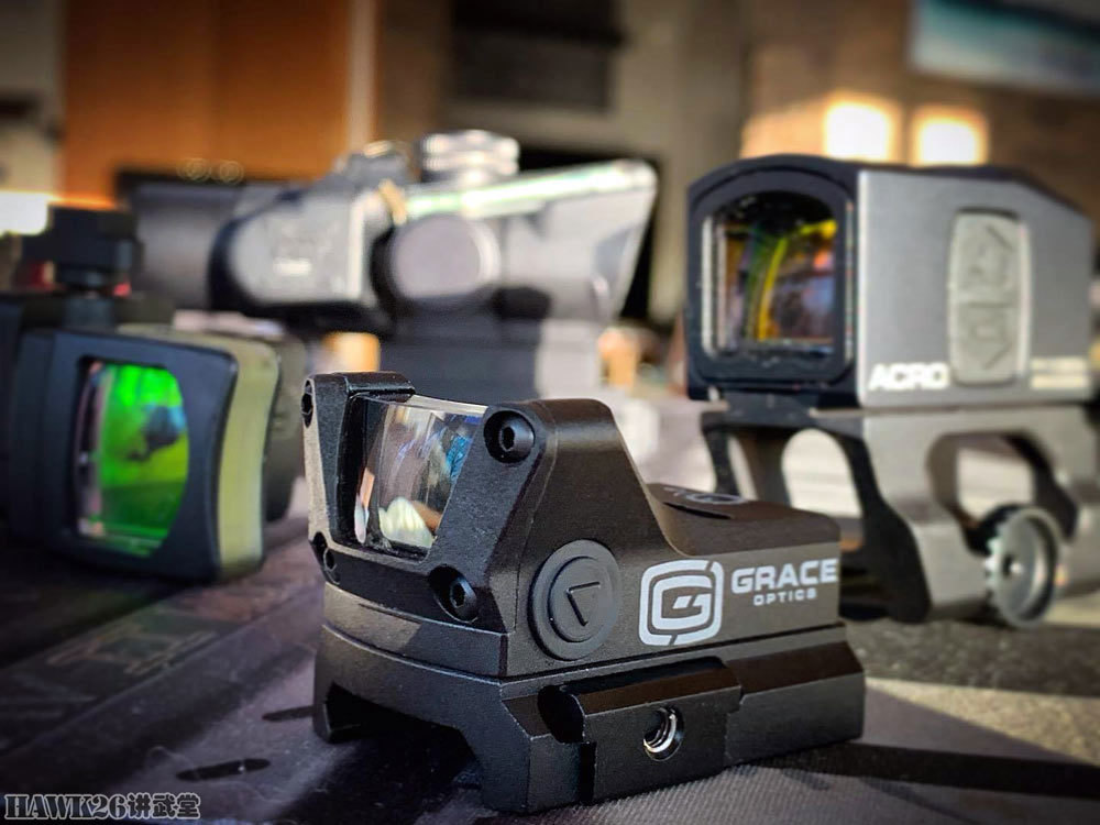 优雅光学公司推出m1微型红点瞄准镜镜片顶部裸露显著改善视野