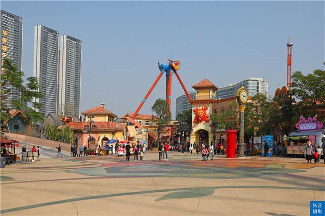 留在佛山过大年顺德华侨城欢乐海岸一个不需要门票的游乐场