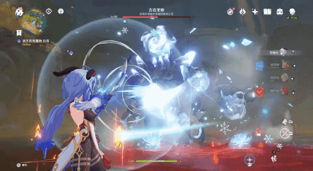 甘雨加迪卢克,魈上仙看了都说好|古岩龙蜥|boss|甘雨|迪卢克|迪奥娜