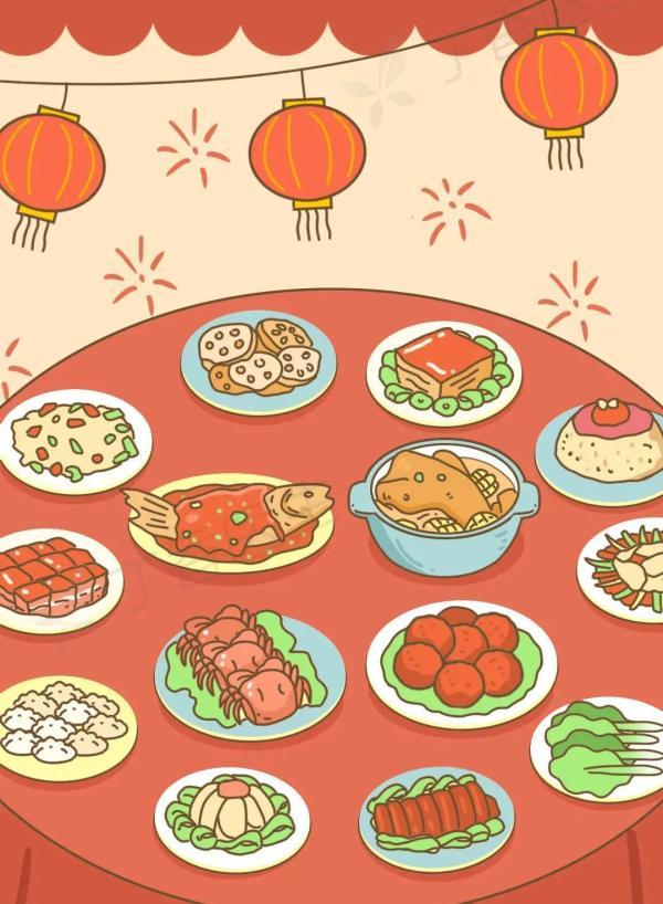到初五的今天"消化"完了吗?你家满满的一桌菜怎能少得了美食呢