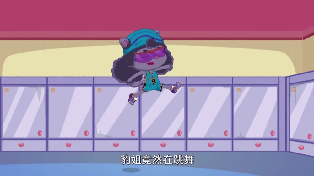 喜羊羊与灰太狼:豹妹的兴趣是跳舞,她也成为一名优秀的舞者_腾讯新闻