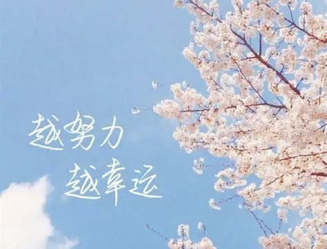 只期待自己越来越好