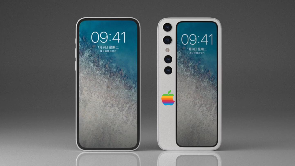 iphone13概念图主副双屏4镜头可放弃华为mate40再等一年