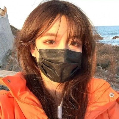 橘色系女生头像万事大橘