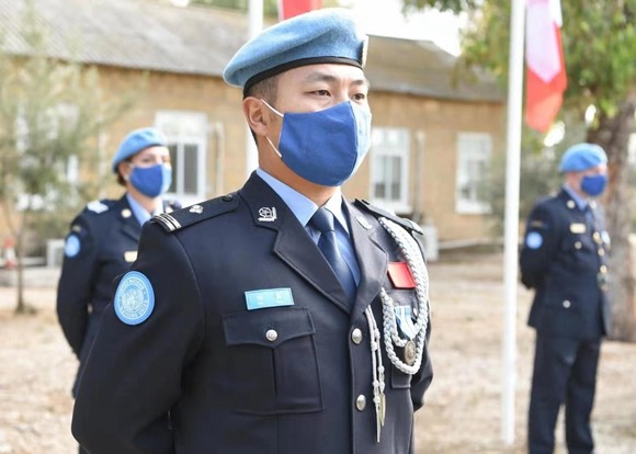 牛年春节 重庆收到了一份来自塞浦路斯维和警察的祝福