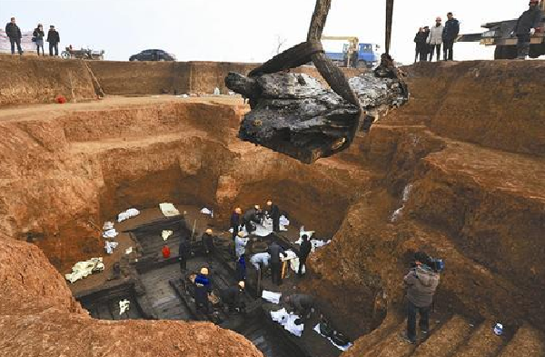 出现5秒便消失,只留下唯一一张照片|墓穴|马王堆汉墓|文物|湖南省博物