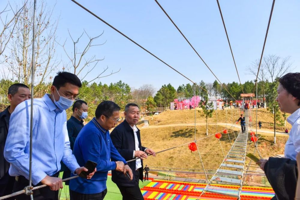 高扬先巡查衡阳县旅游景区安全生产和疫情防控工作