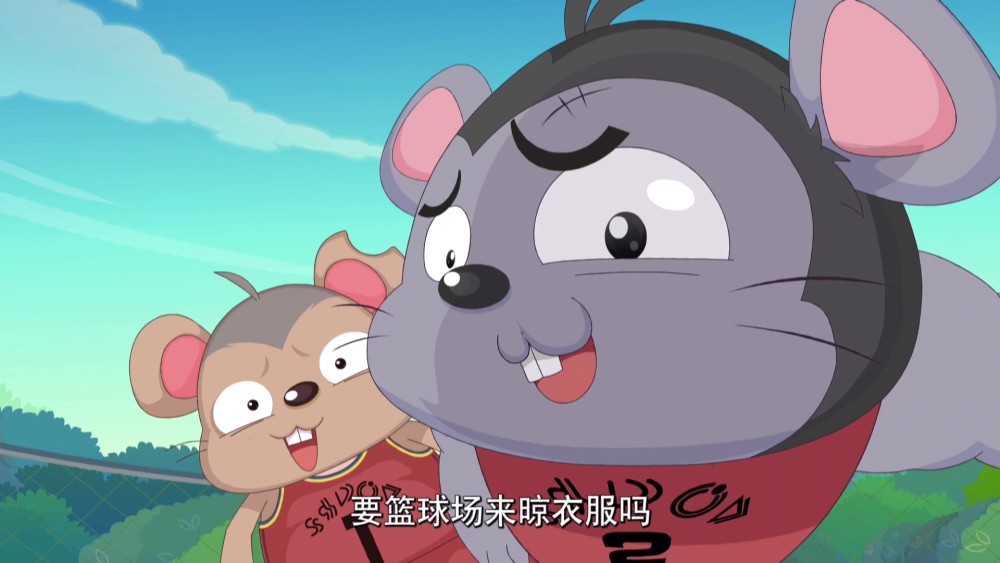 喜羊羊与灰太狼羊大妈对老鼠兄弟很暴力第一次见面就很强势