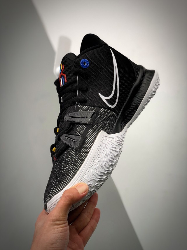 nk kyrie 7 "bk black" 灭世纯原欧文七代 实战天花