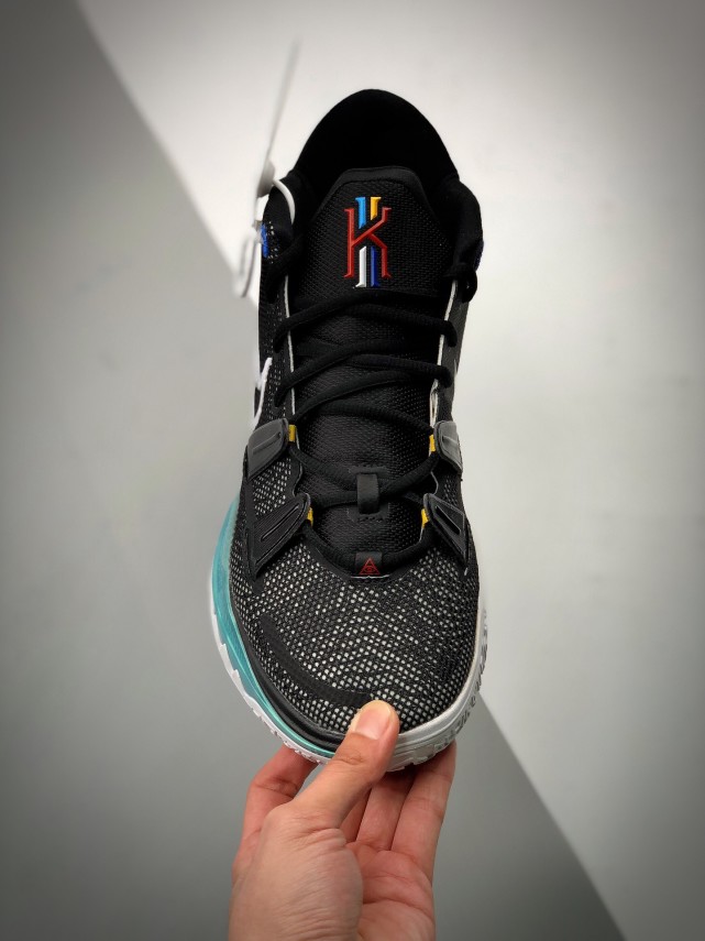 nk kyrie 7 "bk black" 灭世纯原欧文七代 实战天花